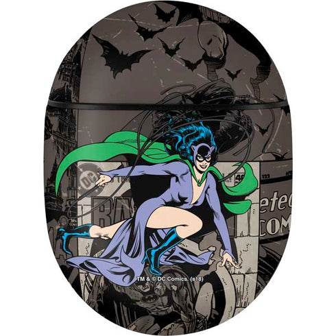 DC Comics Catwoman Vintage Action Pose Pattern Google Pixel Buds Skin